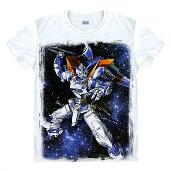 Gundam Dublu O T-Shirt, O trezire a Trailblazer Tricou personalizat tricouri Anime Desene animate Cadou Drăguț Haine tricouri imprimate o