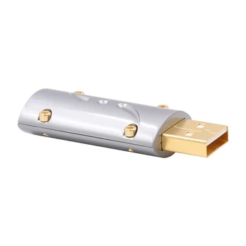HI-END USB2.0 USB, Conector de Tip a, B HiFi DIY DAC Cablu USB Placat cu Aur de 24K Bronz UA201