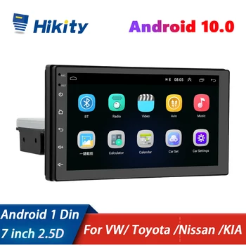 Hikity Android 1 Din Universal Auto Radio Stereo de 7 inch Multimedia Player Video Pentru VW/ Skoda, Nissan, Hyundai, Kia, Toyota Lada