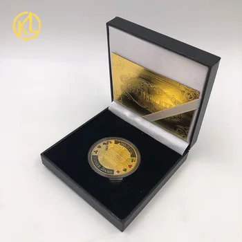 Hot Nou Placat cu Aur de Monede Paris Franța Monedă Catedrala Notre Dame Personalizate Moneda Băncii Cu cutie Frumos Pentru Afaceri