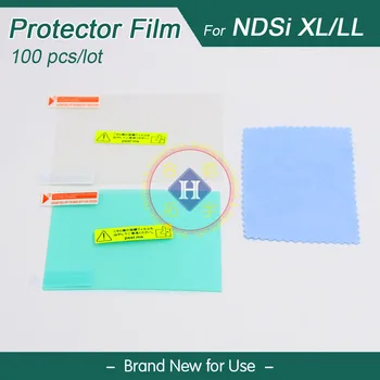 HOTHINK 100buc/lot Curat de SUS + Jos LCD Ecran Protector de Film de Pază Pentru Nintendo DSi XL, dsi ll