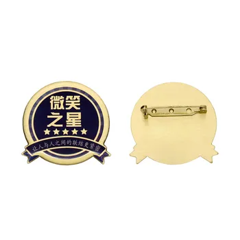 ieftine personalizate insigne de aur preț scăzut personalizate metalice broșă cu ac