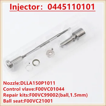 Injector Common Rail Revizie Kituri F00VC01044 DLLA150P1011 (0433171654) duza kituri de reparatii pentru HYUNDAI 0445110101 33800-27000