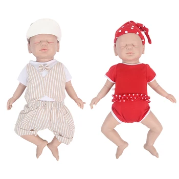 IVITA WG1529 49cm 3.57 kg 100% Corp Plin de Silicon Renăscut Baby Doll de Educație Timpurie Realiste Jucarii pentru Copii Cadou de Crăciun