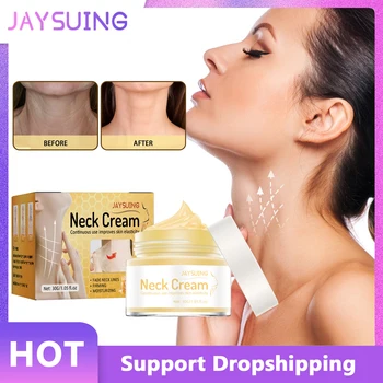 Jaysuing Neck Firming Cream Gât Linie Ștergerea Crema Hidratantă De Albire Crema De Gât De Îngrijire A Pielii Anti-Rid Crema De Strângere