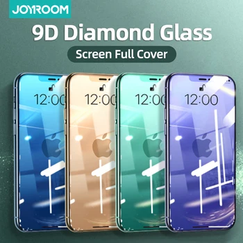 Joyroom 9D Ecran Protector din Sticla Temperata Pentru iPhone 12 Pro Max Plin de Acoperire de Protecție, Sticlă Pentru iPhone 12 mini Temperat Film