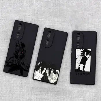 Jucarii Narutos Sasuke Alb Și Negru Cazul în care Telefonul Pentru Huawei Honor 70 60 50 30 20 10 9 X 9X V30 Pro Lite View Cover
