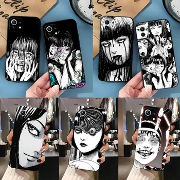 Junji Ito Teroare, Groază Anime Telefon Caz Pentru Xiaomi 12 12Pro 11 11i 11T 11X 10 10 10 9 9M Pro Tineret Ulltra MIX4 CIVI Solt