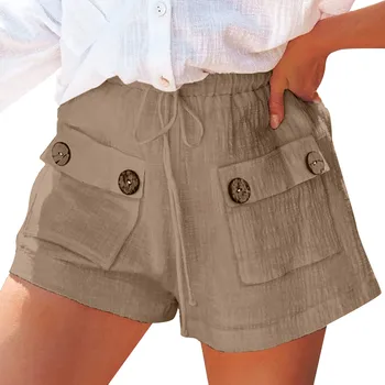 Lenjerie De Pat Din Bumbac Pantaloni Scurți Femeie De Bază Mini Pantaloni Scurți Pantaloni De Moda Harajuku Talie Mare Jos Pentru Fete Adolescente Vara 