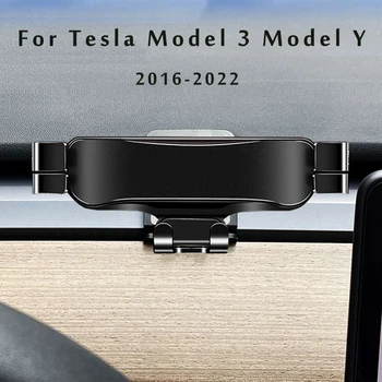 LHD RHD Masina Suport de Telefon Pentru Tesla Model 3 Model Y 2022 2021 Styling Auto Suport GPS Stand Rotativ Mobil Suport Accesorii