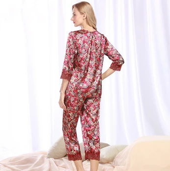 Livrare gratuita pijamale costum de primăvară și de vară acasă pijamale TZ339