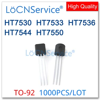 LoCNService TO92 1000PCS HT7530 HT7533 HT7536 HT7544 HT7550 BAIE Made in China de Înaltă calitate 