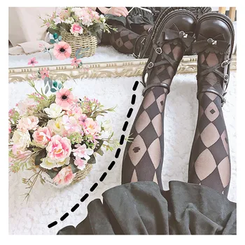 Lolita Japoneze ciorapi de Circ cheie pantaloni de vara pahar de mătase subțire chilot anti-cârlig de sex feminin Lolita socking