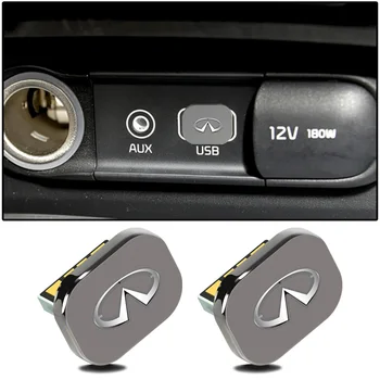 Masina Mini Flash Drive USB Metal U Disc pentru Infiniti FX G M EX G35 G37 G20 Q50 Q60 Q70 QX50 QX70 QX80 QX60 JX35 Q30 Accesorii