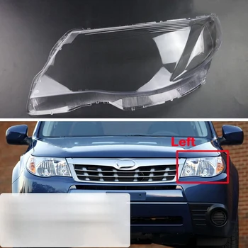 Mașina din Față Faruri cu Lentile de Înlocuire Capac Far Cap de Lumină Lampă de Acoperire Coajă pentru Subaru Forester 2009-2012