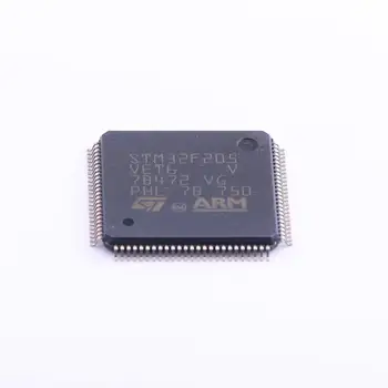 MCU pe 32-bit STM32F ARM Cortex M3 RISC 512KB Flash 2.5 V/3.3 V 100-Pini LQFP Tava - Tăvi STM32F205VET6