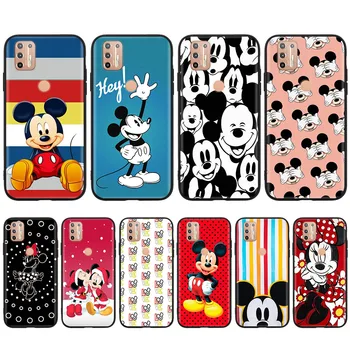 Mickey Mouse Negru de Caz pentru iPhone Plus 13 14 Mini 12 11 Pro Max