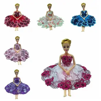Moda Balet Tutu Rochie Pentru Papusa Barbie Haine Haine 1/6 BJD Accesorii Papusa Printesa casă de Păpuși pentru copii Jucării DIY Fata Cadou
