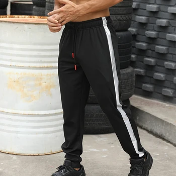 Moda Barbati Sport Vrac Rulează Pantaloni de Trening Pantaloni în aer liber Mens Pantaloni Fitness Centura Elastica pentru Bărbați 2021 Noi