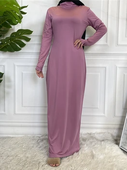 Modest Interior Rochie Maroc Femeile Musulmane Abaya Rugăciune Îmbrăcăminte Maneca Lunga Halat India Abayas Dubai Turcia Longue Vestidos Oaspeți Dispun De Facilități Moderne
