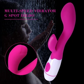 Multi-viteza Vibrator punctul G Vibrator Rabbit Adulți de sex Feminin Jucărie rezistent la apa