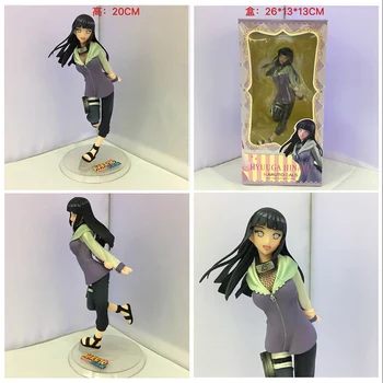 Naruto Shippuden Hyuuga Hinata Naruto Fete PVC Acțiune Figura Model de Păpușă Jucărie Cadou