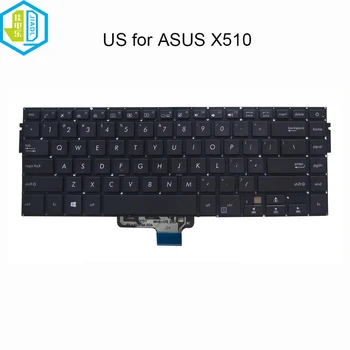 NE-limba engleză laptop tastatura Iluminata pentru ASUS VivoBook X510 X510U X510UA X510UN X510Q X510QA X510QR inlocuire Tastaturi 4626US00