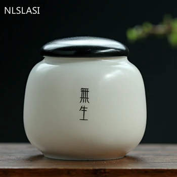 NLSLASI Noi ceainic ceramic de tip boutique mic mini Pu ' er ceai verde sigilate rezervor de ceai ambalarea alimentelor sigilat cutii cadou o cutie-cadou
