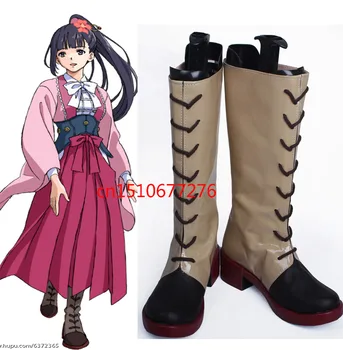 Noi Koutetsujou nu Kabaneri Ayame cosplay pantofi Kabaneri Anime cizme Personalizate