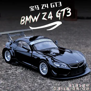 Nou 1:32 Simulare Z4 Gt3 Masina Super-Sport Model Aliaj Trage Înapoi Boy Toy Car Model De Masina De Metal De Colectie Decor Cadou