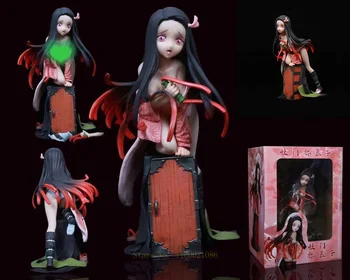 Nou Demon Slayer Kamado Nezuko Figura Anime Lama Demon Distrugerea PVC figurina Jucarie pentru Adulti Modelul de Colectare Papusa Cadou