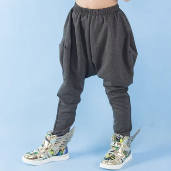 Noua Moda Copii Adulți Sweatpant Personalitate Casual Low Primavara-Vara Pantaloni de Bumbac Vrac Mare Dans de Picioare harem pantaloni hip hop