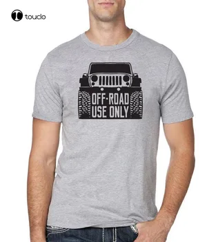 Noua Moda T-Shirt cu Maneci Scurte Offroad Utilizați Numai Vânzare Fierbinte 100% Bumbac Tj Jku Bu Yj Dj Cj Rubicon Fani Masina Armata Tricou unisex