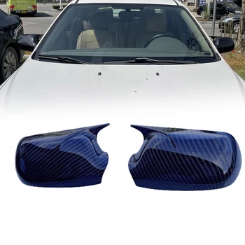 Oglinda Retrovizoare Auto Huse Pentru Mazda 3 06-12 Mazda 6 03-12 Oglindă Modificat Coarne Fibra De Carbon Shell Inversă Capace Tapiterie