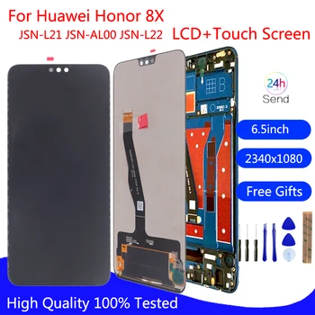 Original LCD Pentru Huawei Honor 8X JSN-L21 JSN-AL00 JSN-L2 Display Touch Screen Digitizer Piese de schimb Pentru Onoare 8X, Ecran LCD