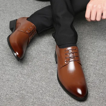 Pantofi pentru bărbați Adidași Pantofi Barbati Formale Scarpa Uomo Casual din Piele de Vară pentru Bărbați de Iarnă Autentică În 2020 Zapatos Hombre Cuero