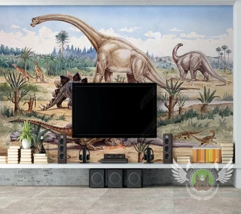 Papel de parede de Desene animate Dinozaur Jurassic World3d tapet mural,living tv de perete dormitor gazete de perete decor acasă