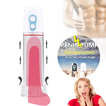 Penis Pompa de Vid Pompa de Marirea Penisului Extender Penis Enhancer Automat Pompa Electrica Prelungi Marire Adult Jucarii Sexuale pentru Barbati