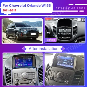 Pentru Chevrolet Orlando W155 2011-2015 Auto Multimedia Player Stereo Android 10 Audio Radio casetofon Video GPS Navi Unitatea de Cap