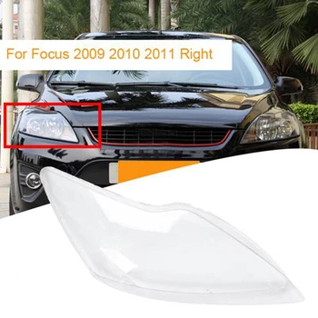 Pentru Ford Focus 2009-2011 Faruri Acoperire Coajă Lentile Transparente Abajur