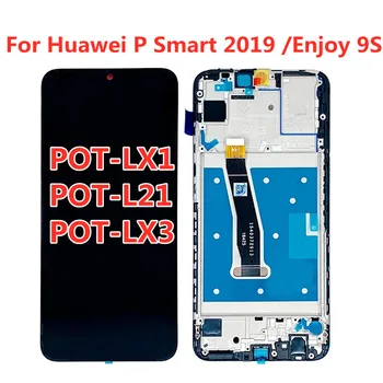 Pentru Huawei P Inteligente 2019 LCD Cu Rama LCD Ecran Display Pentru P Inteligente 2019 LCD Bucura 9S Ecran OALĂ-LX1 L21 LX3 LCD