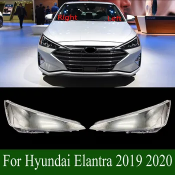 Pentru Hyundai Elantra 2019 2020 Transparent Abajur Abajur Fața Farului Shell Faruri Capac Obiectiv Din Plexiglas