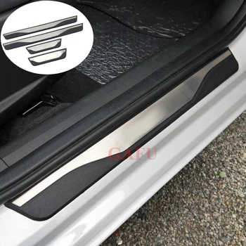 Pentru Mazda 3 Axela 2014 2015 2016 2017 2018 Accesorii Pragului de Ușă Scuff Placa de Paznici Praguri Usi Protector auto-styling 4buc