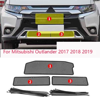 Pentru Mitsubishi Outlander 2017 2018 2019 Exterioare Accesorii Auto Insecte De Screening Ochiuri Fata Grila Introduce Net Protector