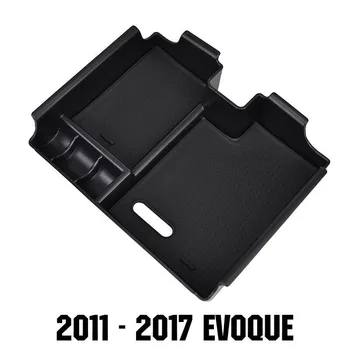 Pentru Range Rover Evoque 2011-2017 Consola centrala Cotiera Tavă Organizator de Stocare Cu Non-alunecare de Cauciuc Covorase Auto Accesorii