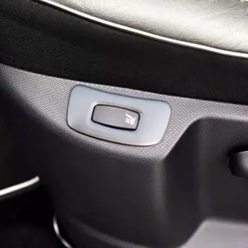 Pentru Renault Clio 4 Hatchback 5 usi Scaun Auto Comutator de reglare capac panou ornamental 2013 2014 2015 accesorii shell ABS Cromat 2 buc