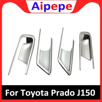 Pentru Toyota LAND CRUISER PRADO LC150 FJ150 2018 Interior Usa Maner Capac Castron ABS Cromat Autocolante Auto-Styling Accesorii