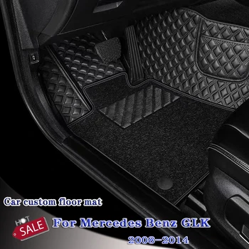 Personalizat Auto Covorase Pentru Mercedes Benz GLK 2014 2013 2012 2011 2010 2009 2008 din Piele Covoare Interior Auto Accesorii Pad