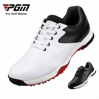 PGM Barbati Pantofi de Golf Anti-Alunecare, Unghii Impermeabil Respirabil Dantela-up Adidași Casual Sport Formare Confort Larg Pantofi de Golf XZ116
