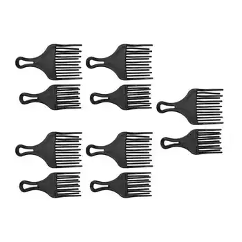 Plastic de Păr Ridica Părul Alege Pieptene Reduce Cret pentru Salon de Styling pentru Păr Gros Ondulat